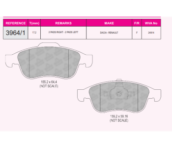{Katagori} / GRAP 3964/1 RENAULT FLUENCE DACA DUSTER N BLT 
