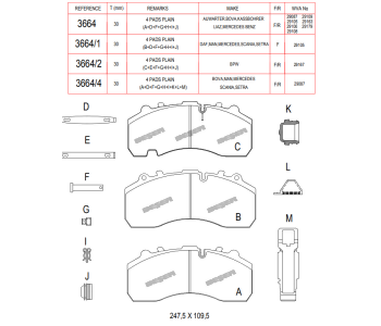 {Katagori} / CARE 6003 3664 MERCEDES ACTROS 