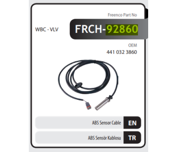 {Katagori} / FREENCO 92860 VOLVO RENAULT ABS SENS�R 