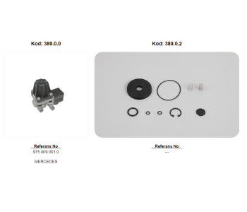 {Katagori} / EVLA 389.0.2 MOTOR HAVA KONTROL VALF TAM�R TAKIMI 