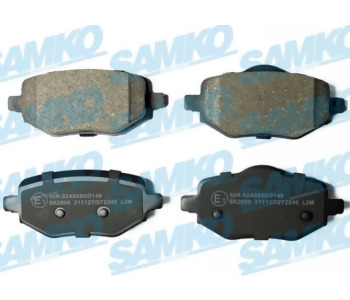{Katagori} / SAMKO 5SP2240 4413 26198 BALATA ARKA ( CORSA.F 19- =OPEL ) 11939-00  FDB5197 182418 