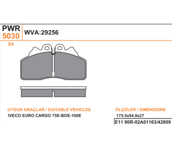 {Katagori} / PWR-5030--29256--4169--FREN BLT 